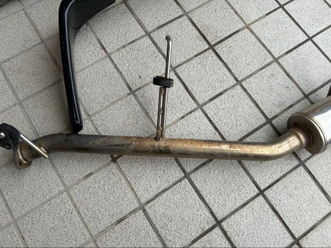 アルトワークスターボ用マフラー ワゴンR rr リヤウイング