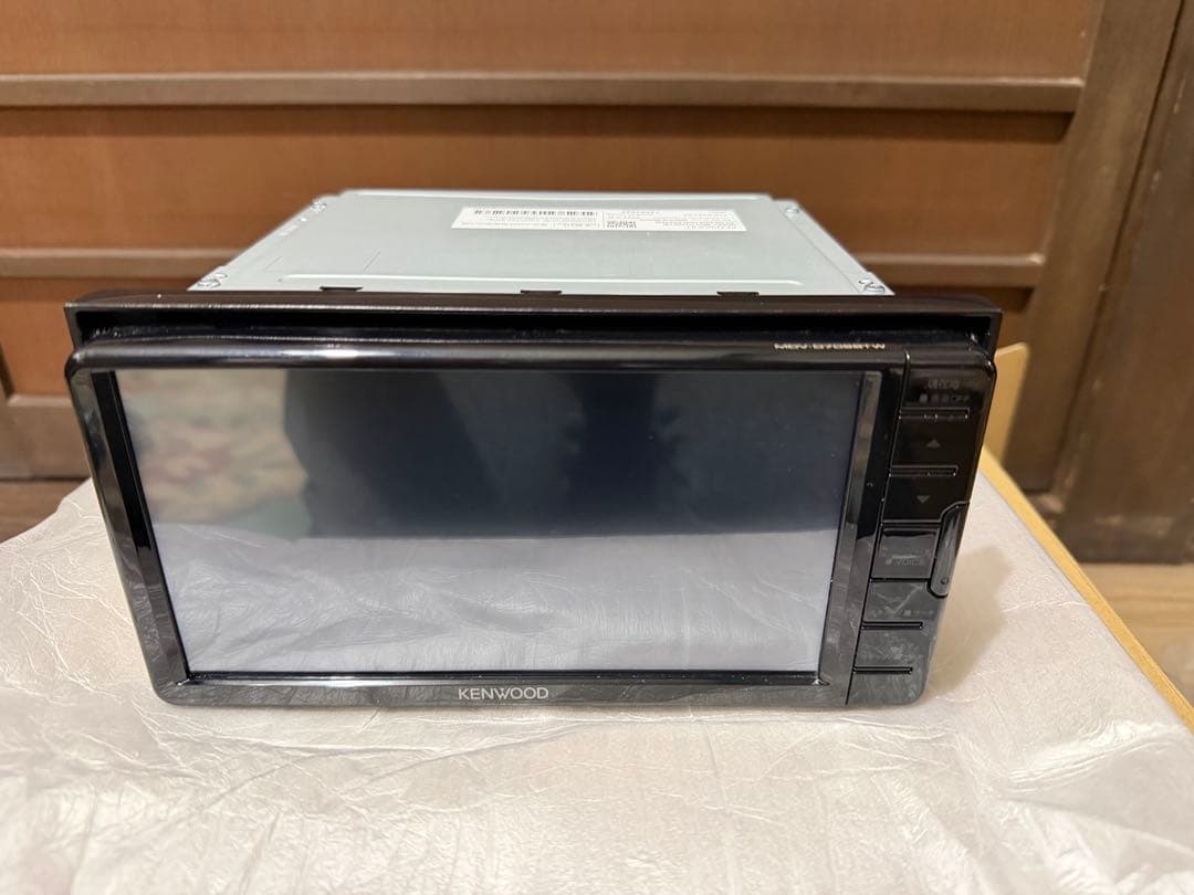 KENWOOD MDV-D709BTW カーナビ 本体 配線付き