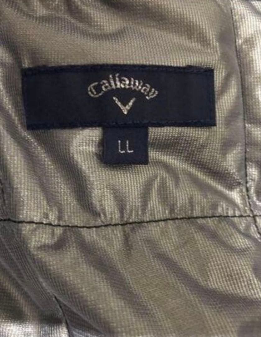 トモコ　キャロウェイ ベスト【LL】定価18,700円　ブラック