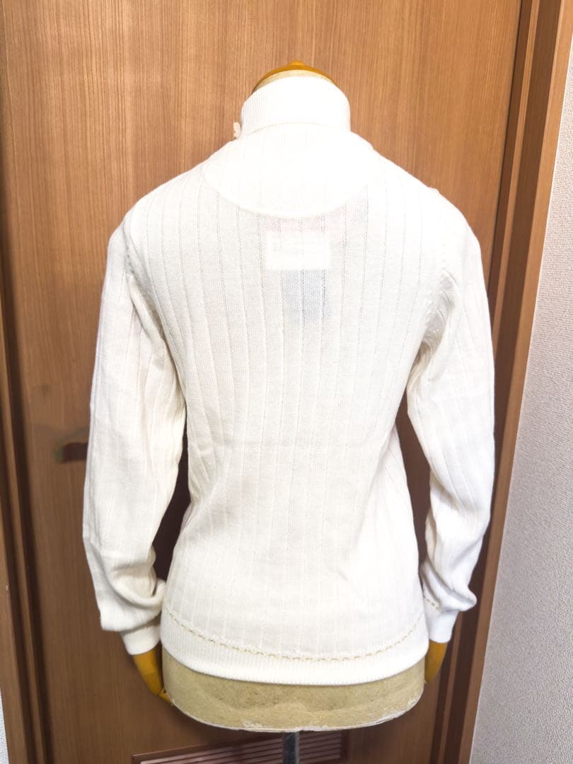 ３点セット【新品】キャロウェイ ホワイト フリース ニット スカート ハイネック