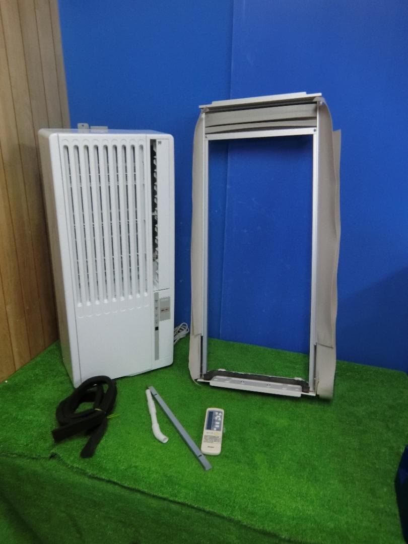 S654★2022年製 Haier 窓用エアコンJA-16W 送料込 保証付