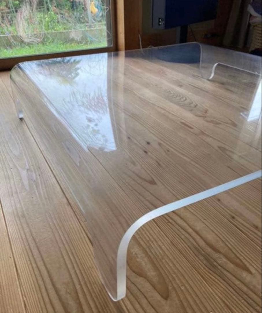 カッシーナ ixc. ブーメラン クリスタ センターテーブル ローテーブル