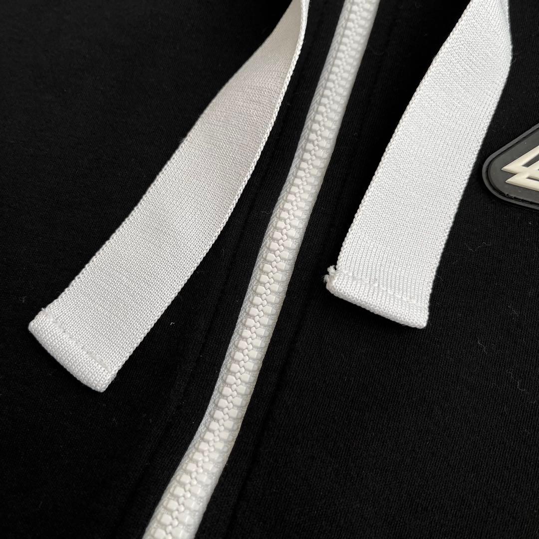 美品 ルイヴィトン ジャージ ジャケット コットン ブラック ロゴ 服 XL