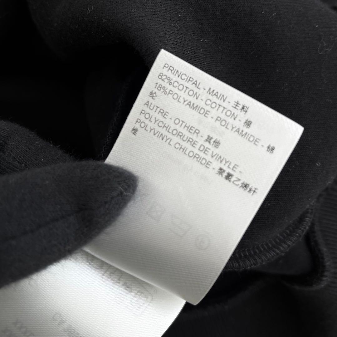 美品 ルイヴィトン ジャージ ジャケット コットン ブラック ロゴ 服 XL