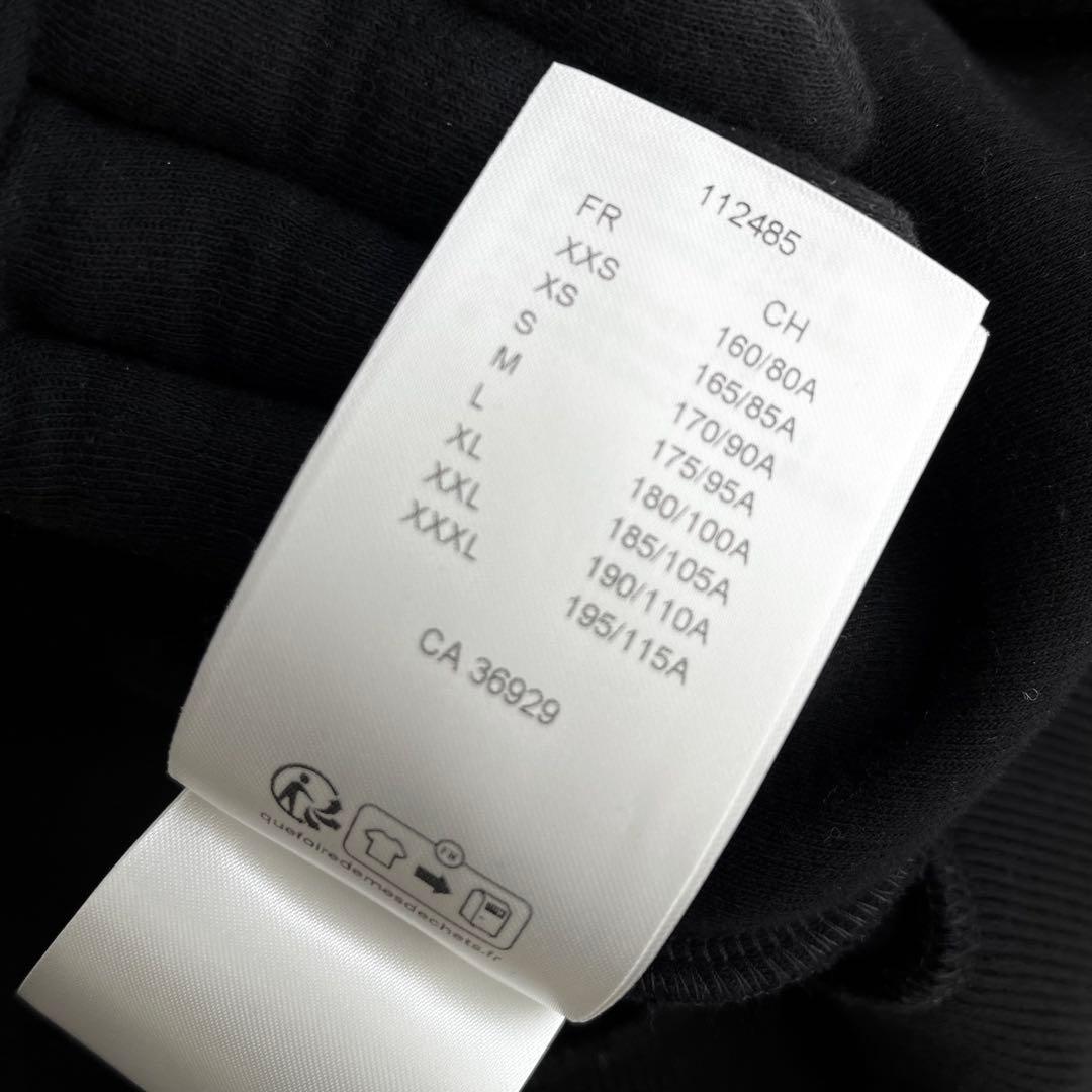 美品 ルイヴィトン ジャージ ジャケット コットン ブラック ロゴ 服 XL