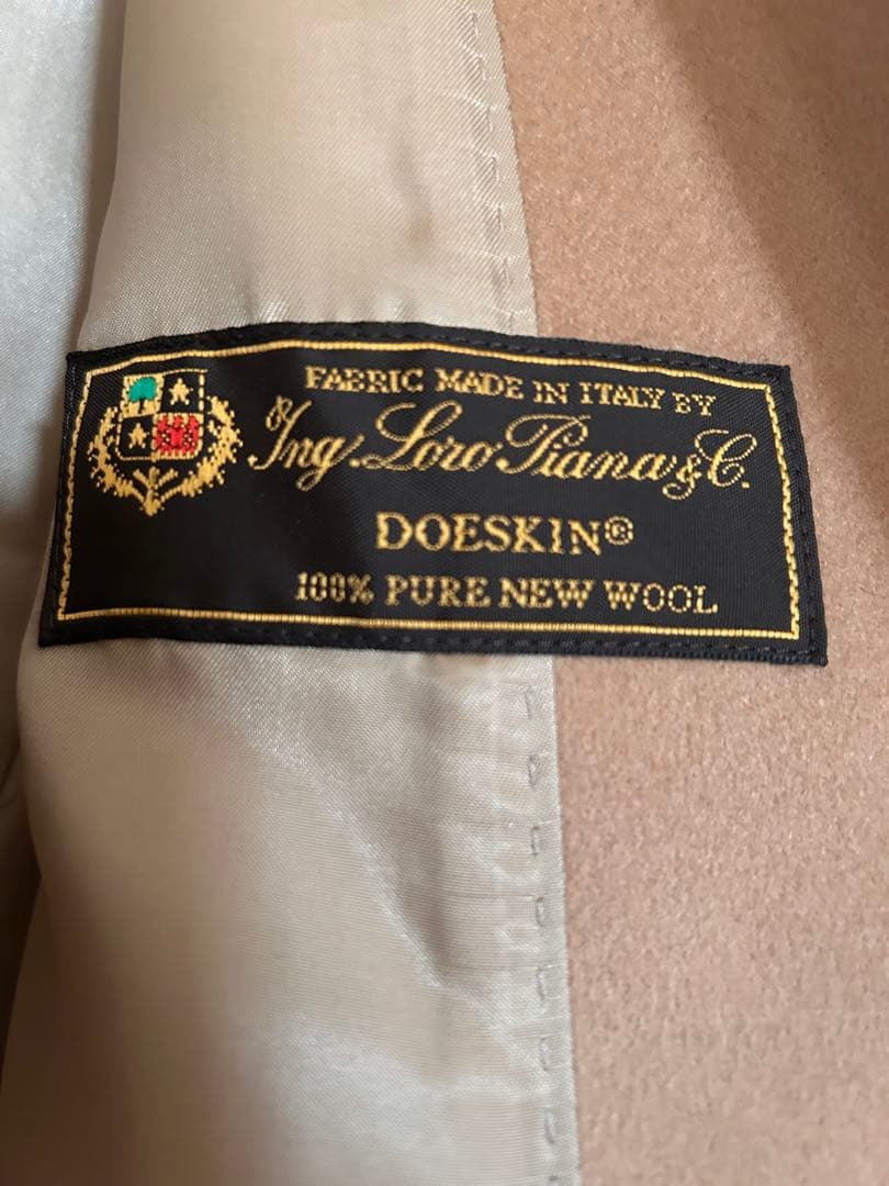 ウール100%コート　キャメル　23区　オンワード樫山