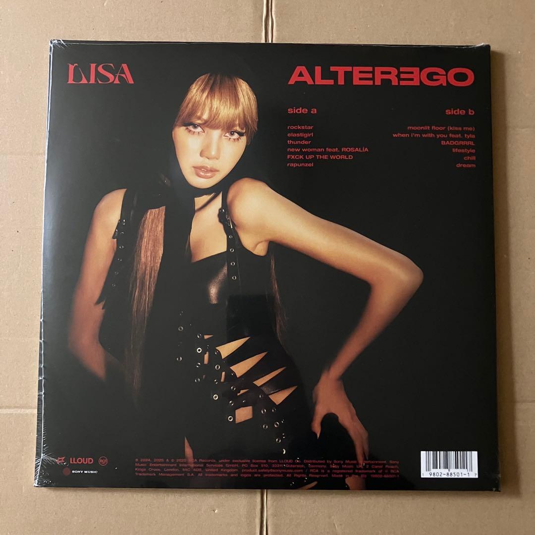 【新品未開封】BLACKPINK LISA リサ Alter Ego　LP