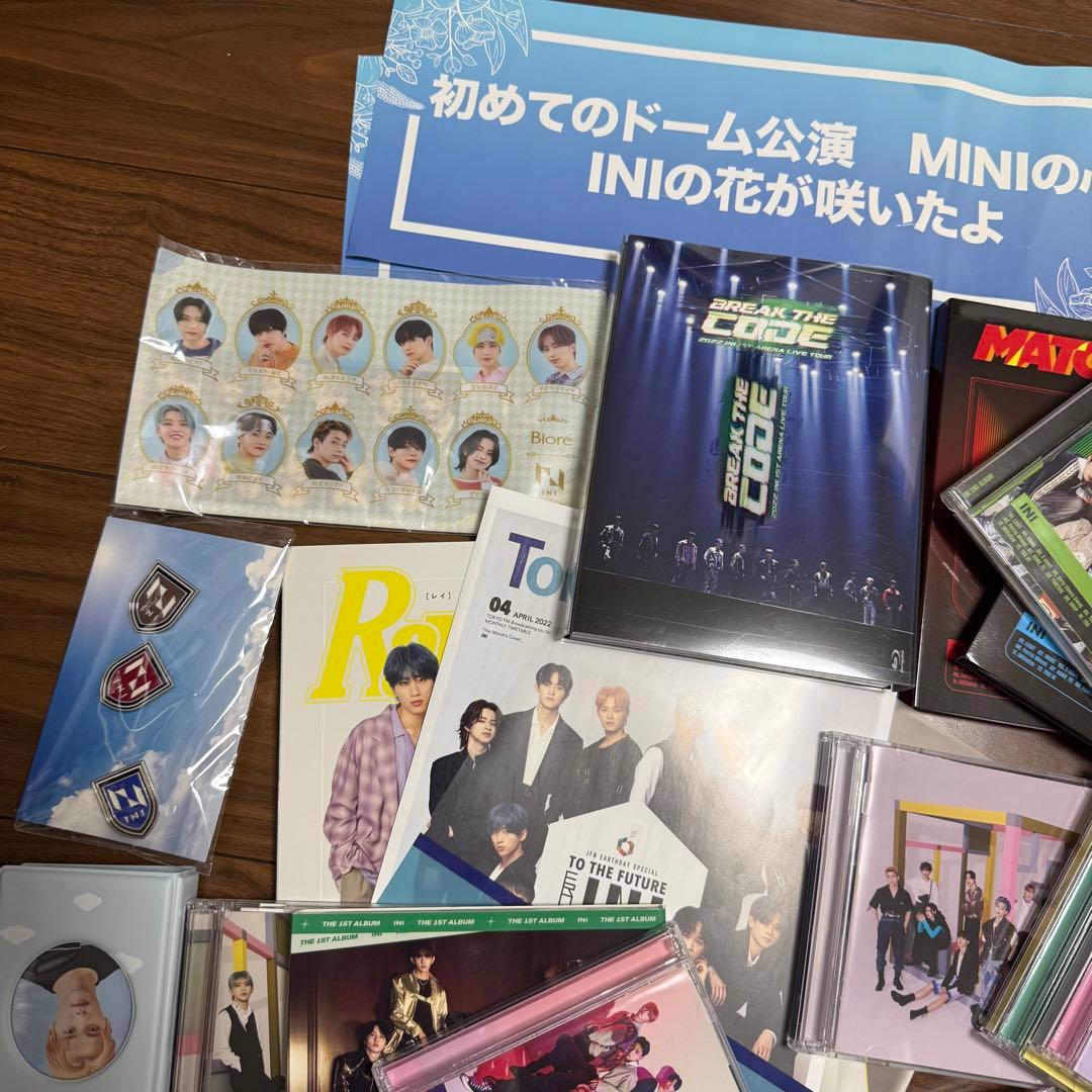 トレカ44枚　レア　INI 初期グッズセット フォトカード付き　ペンライト