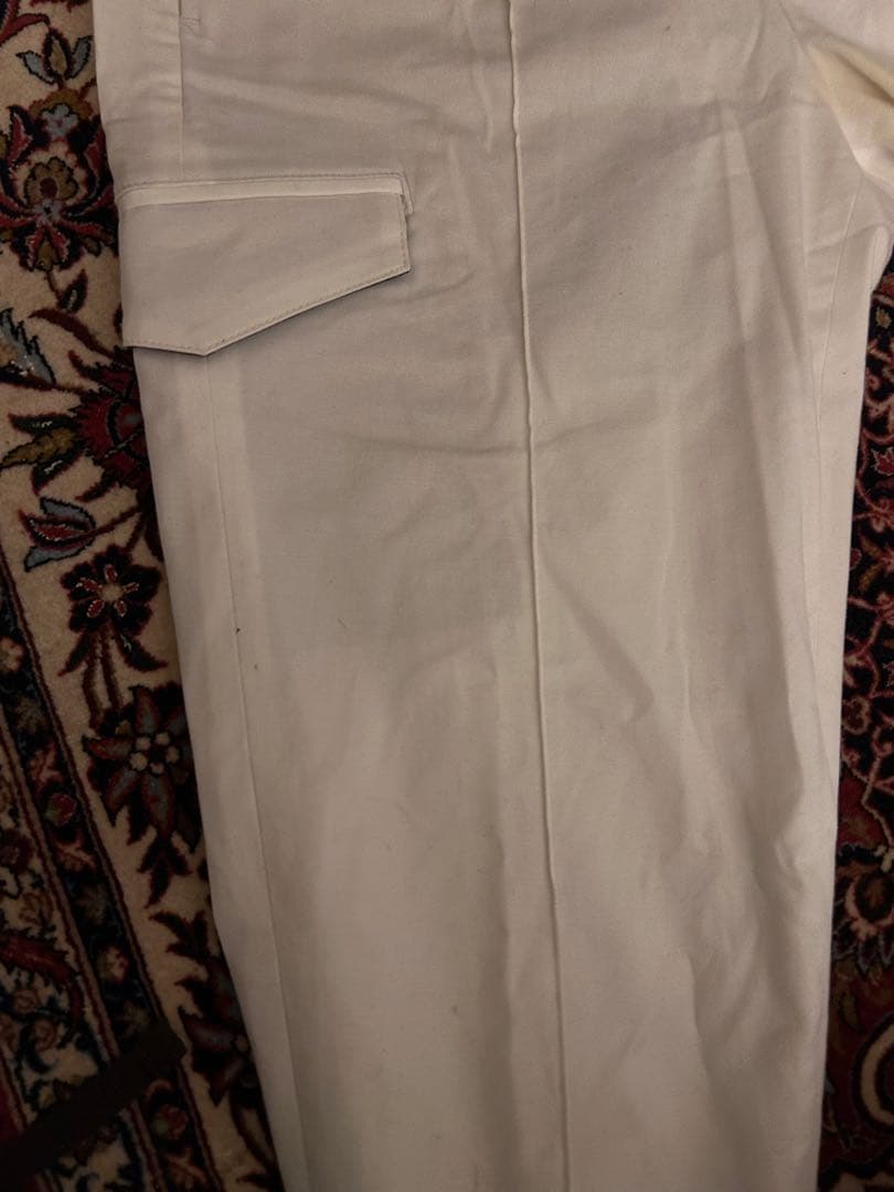 ジャブスアルキヴィオ　カーゴパンツ　スラックス　ホワイト　42