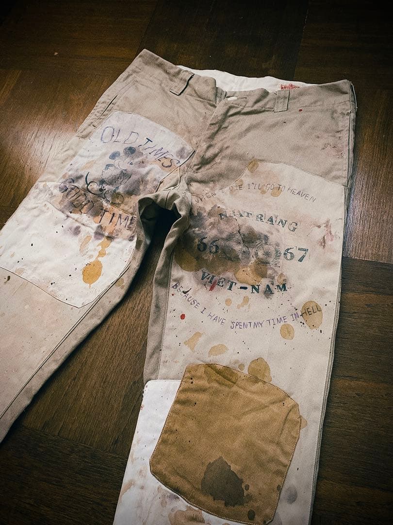 ハリウッドランチマーケット3 ダブルニー 5P 襤褸 聖林公司 blueblue