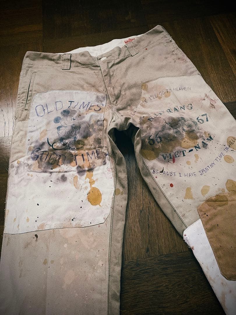 ハリウッドランチマーケット3 ダブルニー 5P 襤褸 聖林公司 blueblue