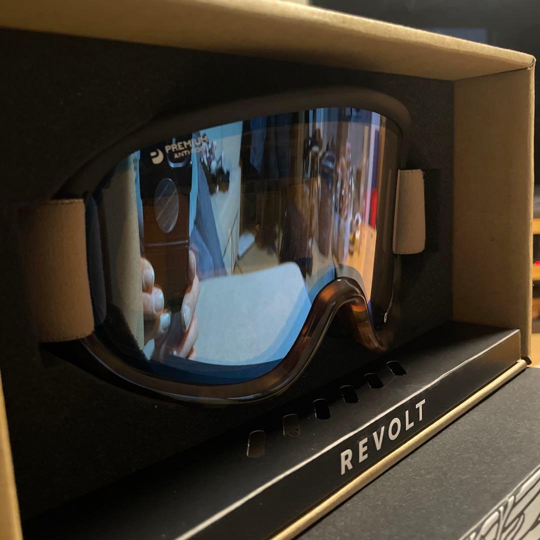 スキー・スノーボードアクセサリー REVOLT super light frame blue mirror
