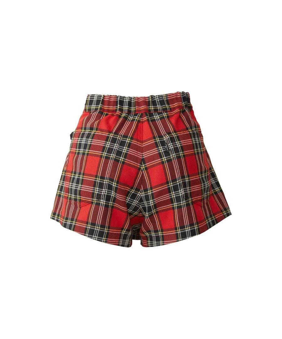 hysteric glamor DISCO SUCKS プリーツショートパンツ