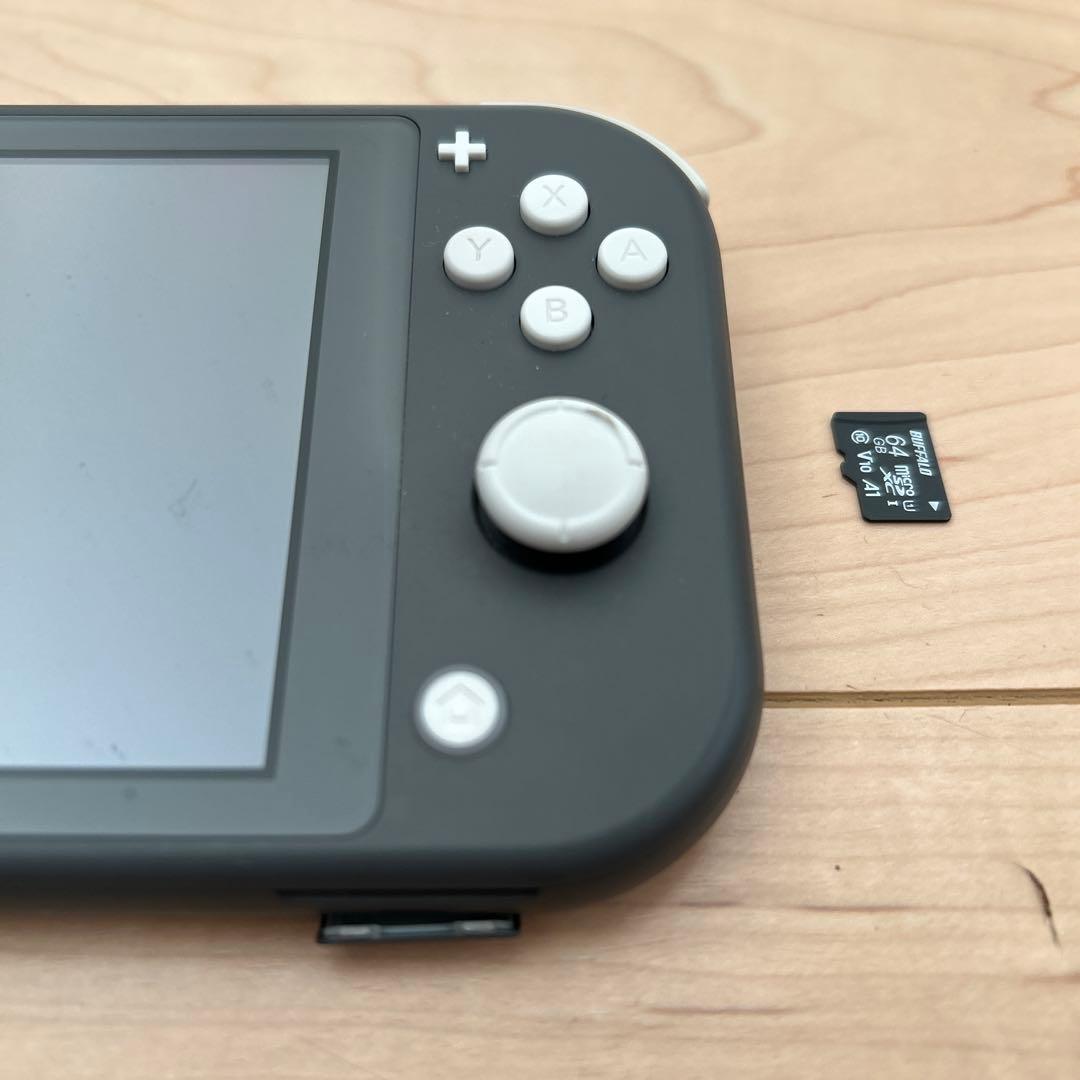 Nintendo Switch Lite グレー＋64GBマイクロSDカード