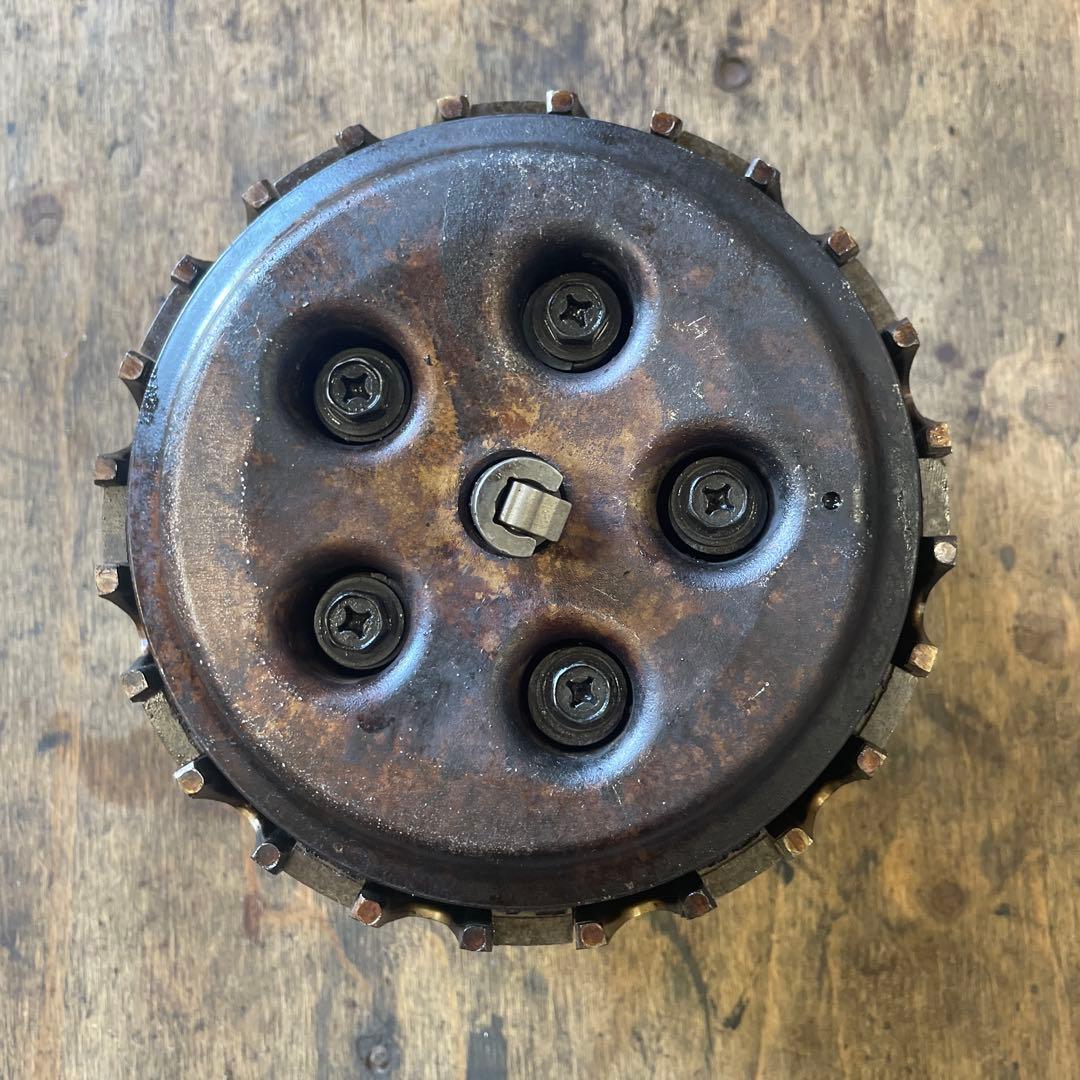 【送料無料】XJR400 4HM 純正クラッチハウジング 実働外し！
