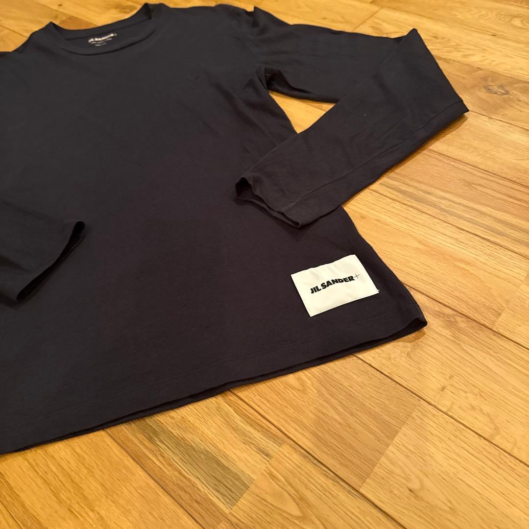ジルサンダーロング tシャツ　XL ネイビー