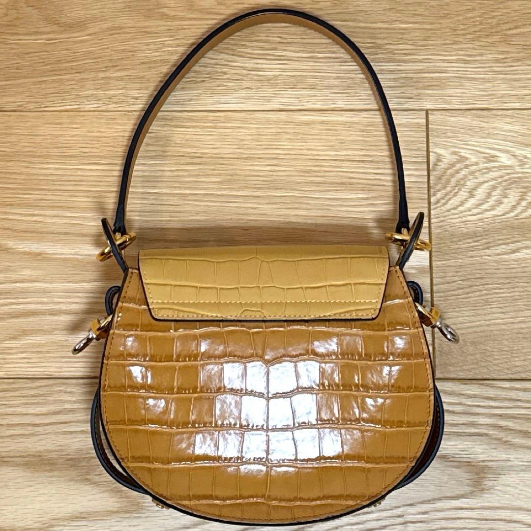 Chloe TESS クロエ テス スモール ショルダーバッグ クロコ型押