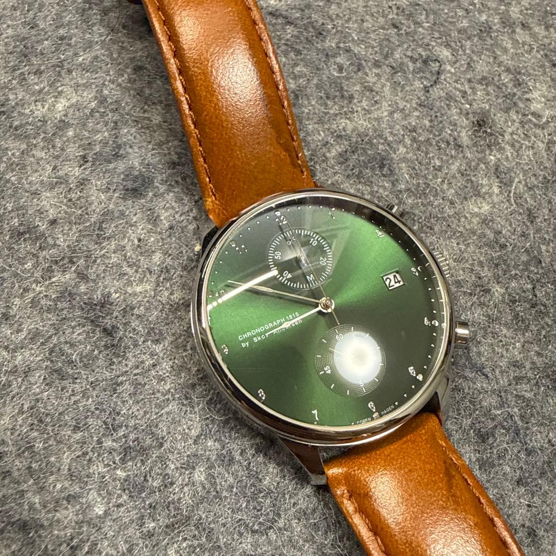 About Vintage 1815 Chronograph グリーン 美品