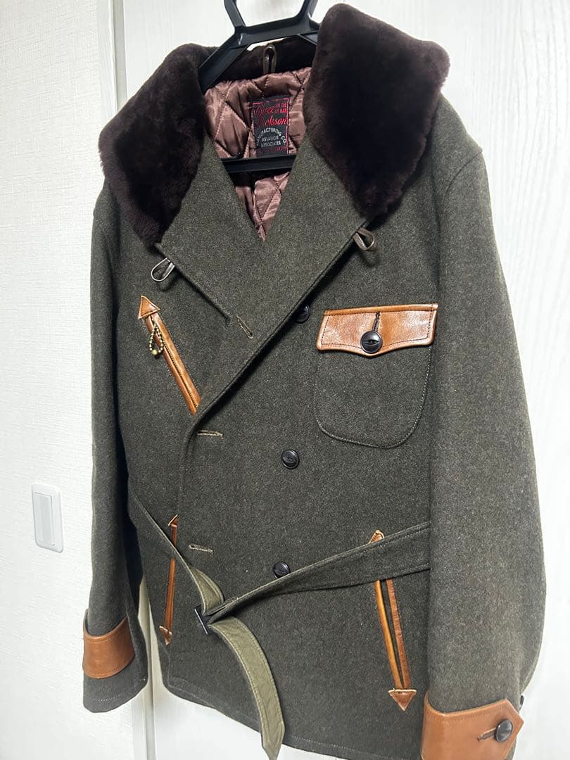 バズリクソンズ　BR12270 フライングウールコート　42