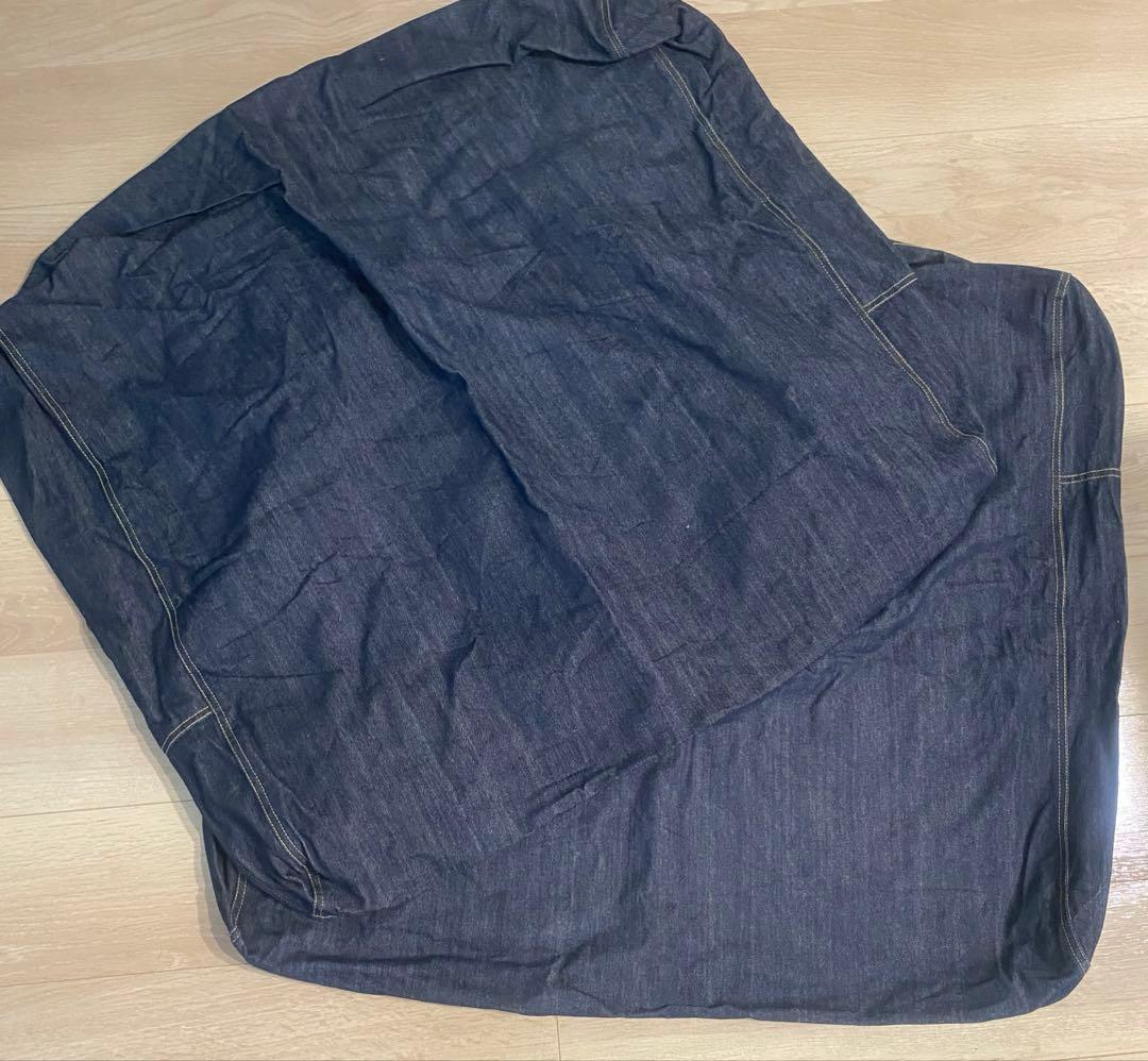 パンダ　無印良品綿ソファ本体ワイドアームダウン2.5シーター用カバー