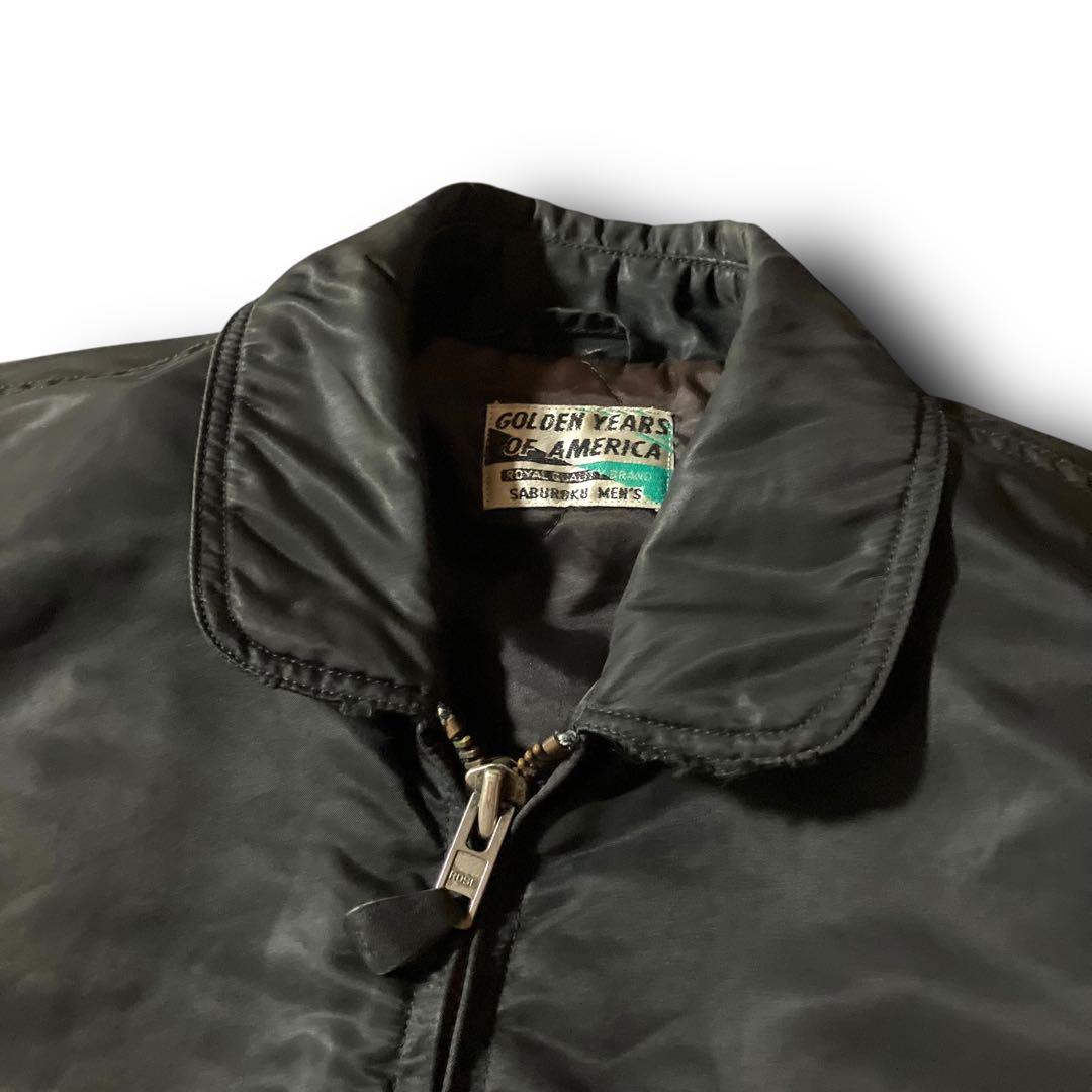 D_ni様☆vintage米軍フライトジャケットCWU-45P民間品MA-1ブラ