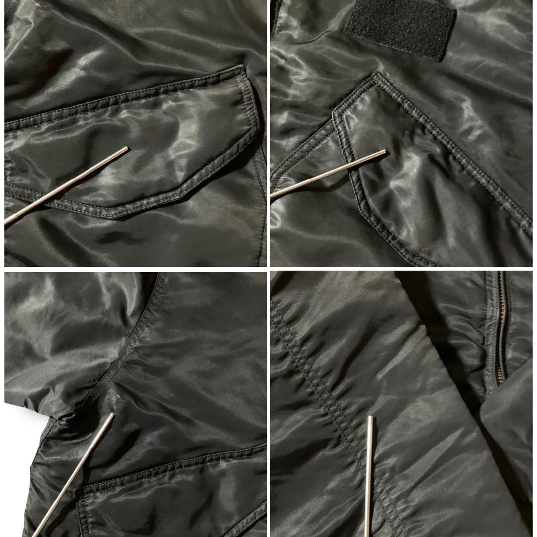 D_ni様☆vintage米軍フライトジャケットCWU-45P民間品MA-1ブラ