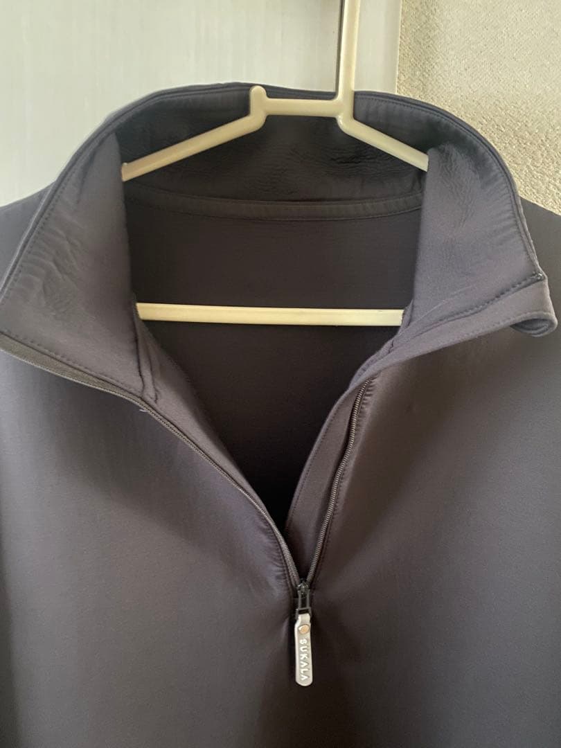 エアコンフォートハーフジッププルオーバー&ジョガーパンツ ブラック L