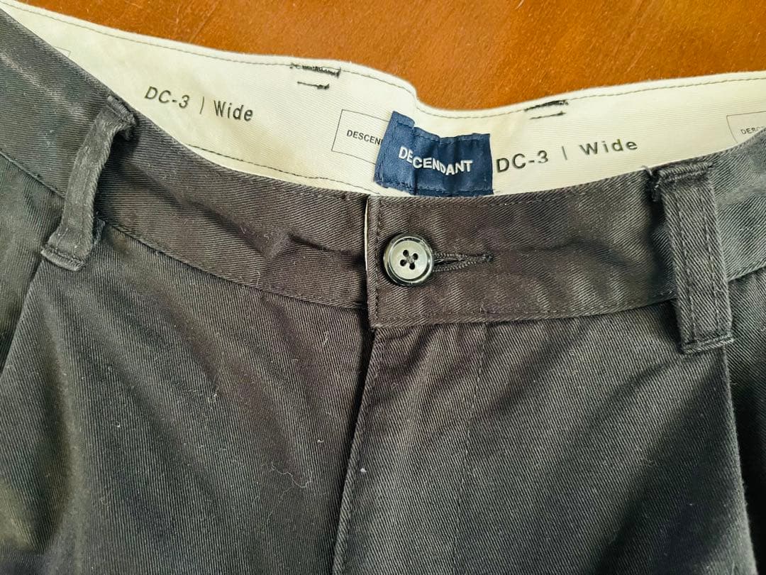 パンツ DESCENDANT DC-3 TROUSERS size4