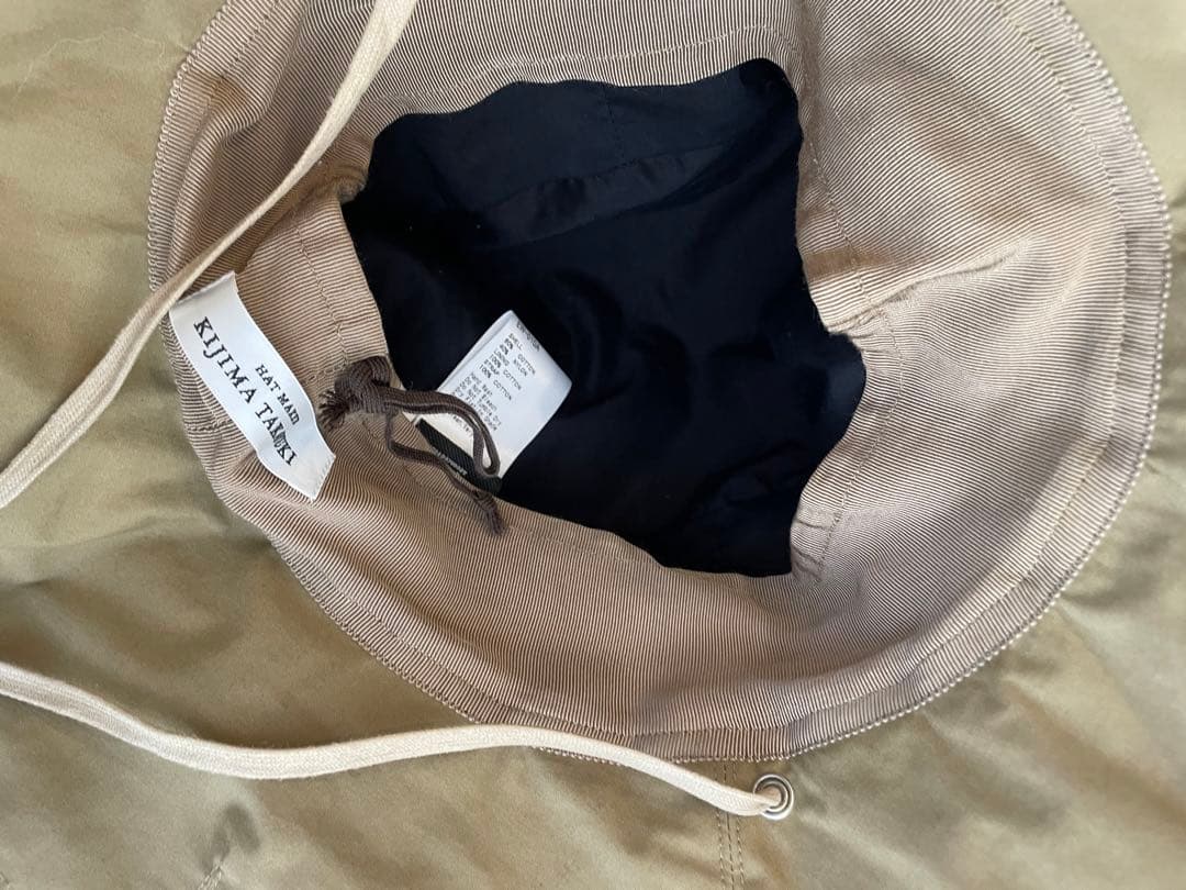 KIJIMA TAKAYUKI ナイロンサファリハット