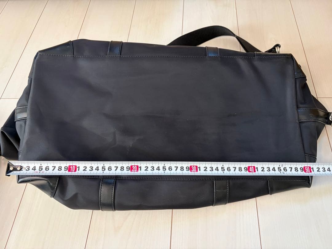 【レア】美品 ポロ polo ラルフ ボストンバッグ レザー ナイロン 大容量