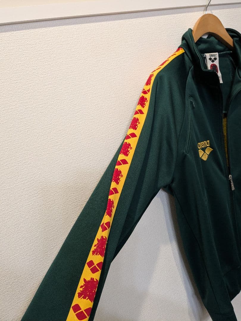 【L】美品　日本製　三代目魚武濱田成夫　デサント　刺繍ロゴ　トラックジャケット