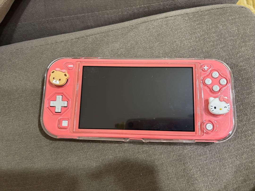 Nintendo Switch Lite ピンク　どう森カセット付き