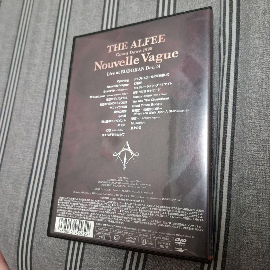 ミュージック THE ALFEE Count Down 1998 Nouvelle Vague