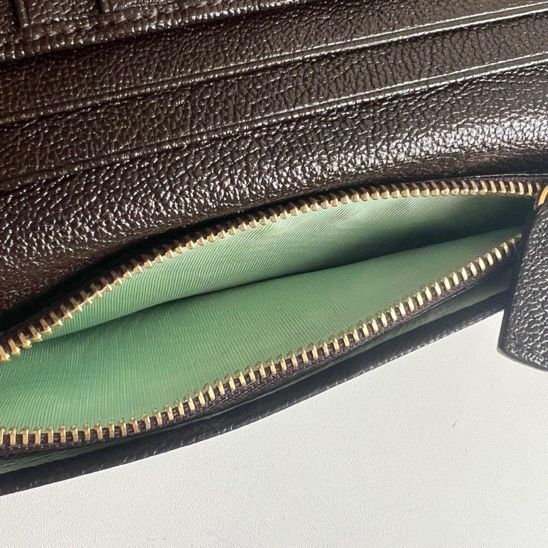 52 極上美品 BVLGARI ブルガリ 2つ折り 長財布