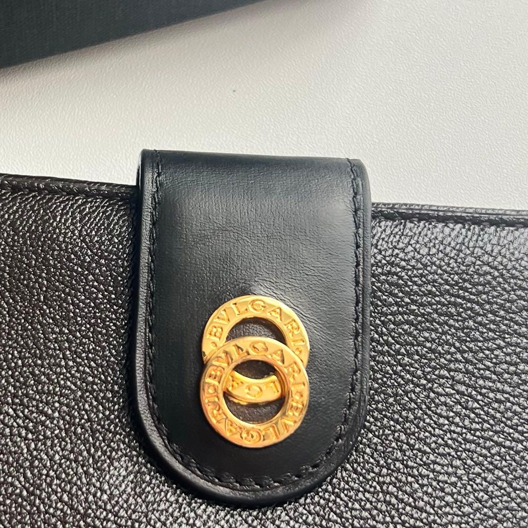 52 極上美品 BVLGARI ブルガリ 2つ折り 長財布