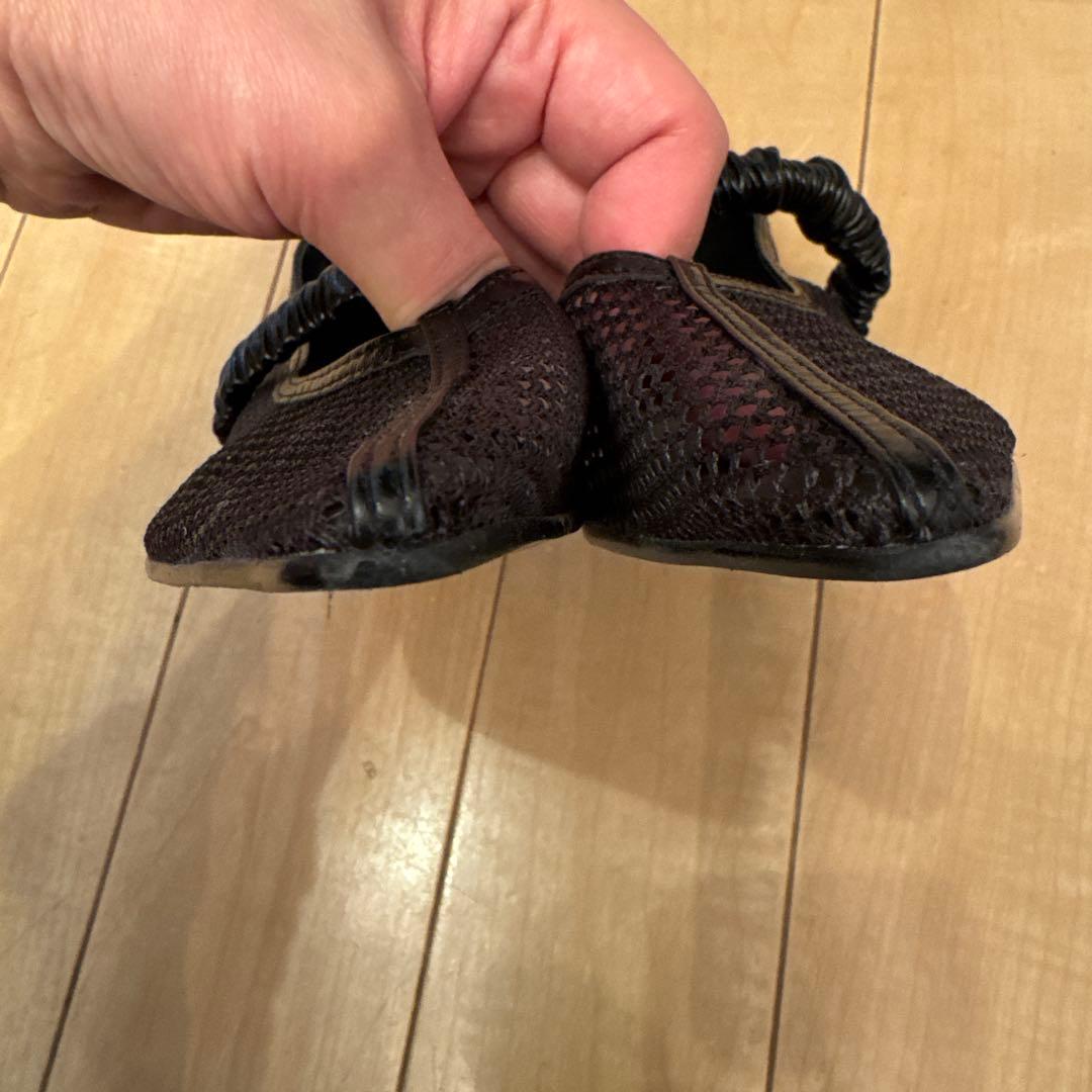 ORR オル Bobby-Soxer V-cut Shoes Black