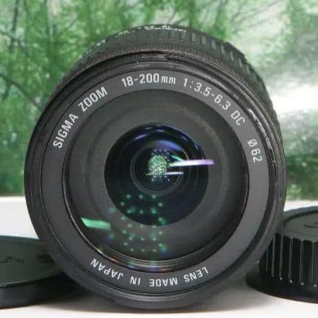 ❤近くから遠くまでこれ１本☆シグマ 18-200mm DC キャノン用❤