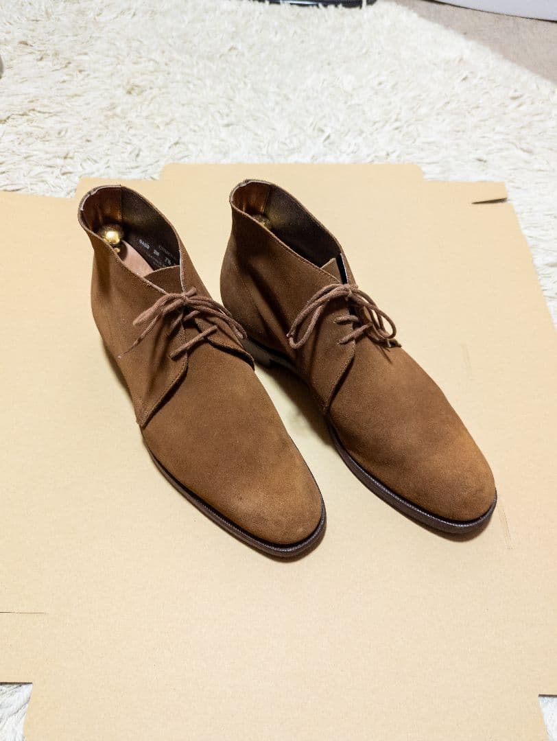 CROCKETT&JONES CHUKKA チャッカブーツ 7 1/2D 英国製
