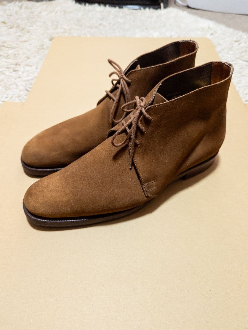 CROCKETT&JONES CHUKKA チャッカブーツ 7 1/2D 英国製