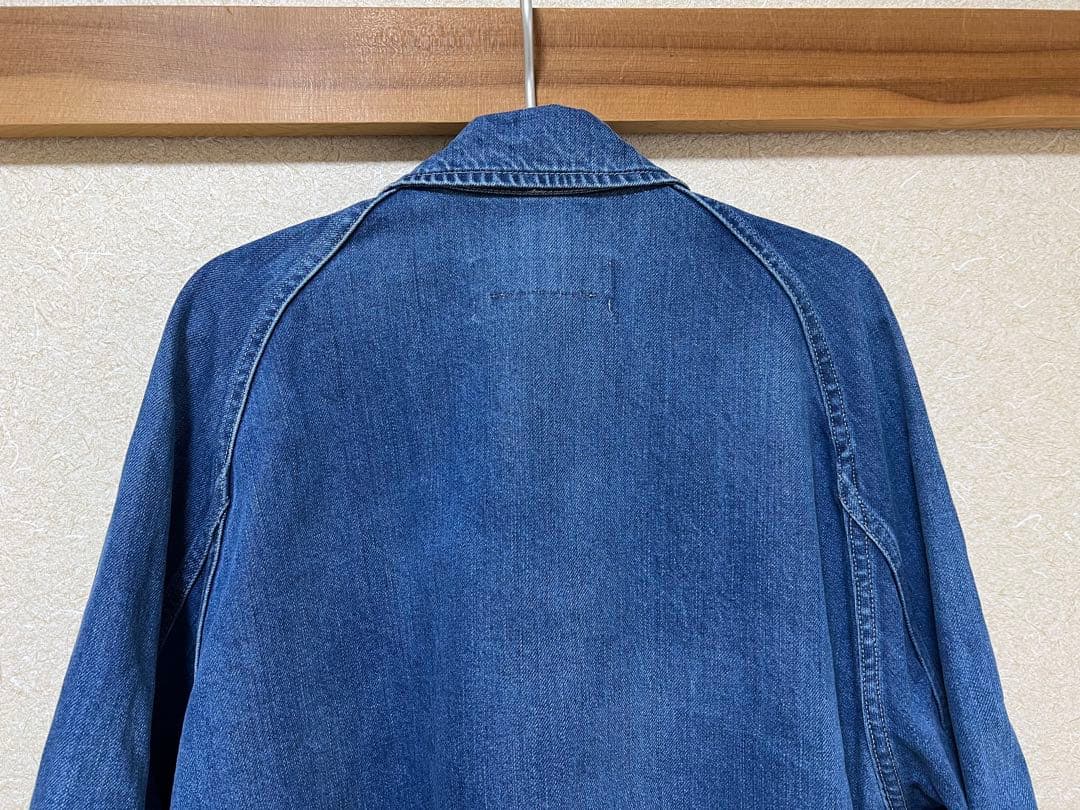 “Veritecoeur”ユニセックスデニムブルゾン・ブリーチ・サイズ1