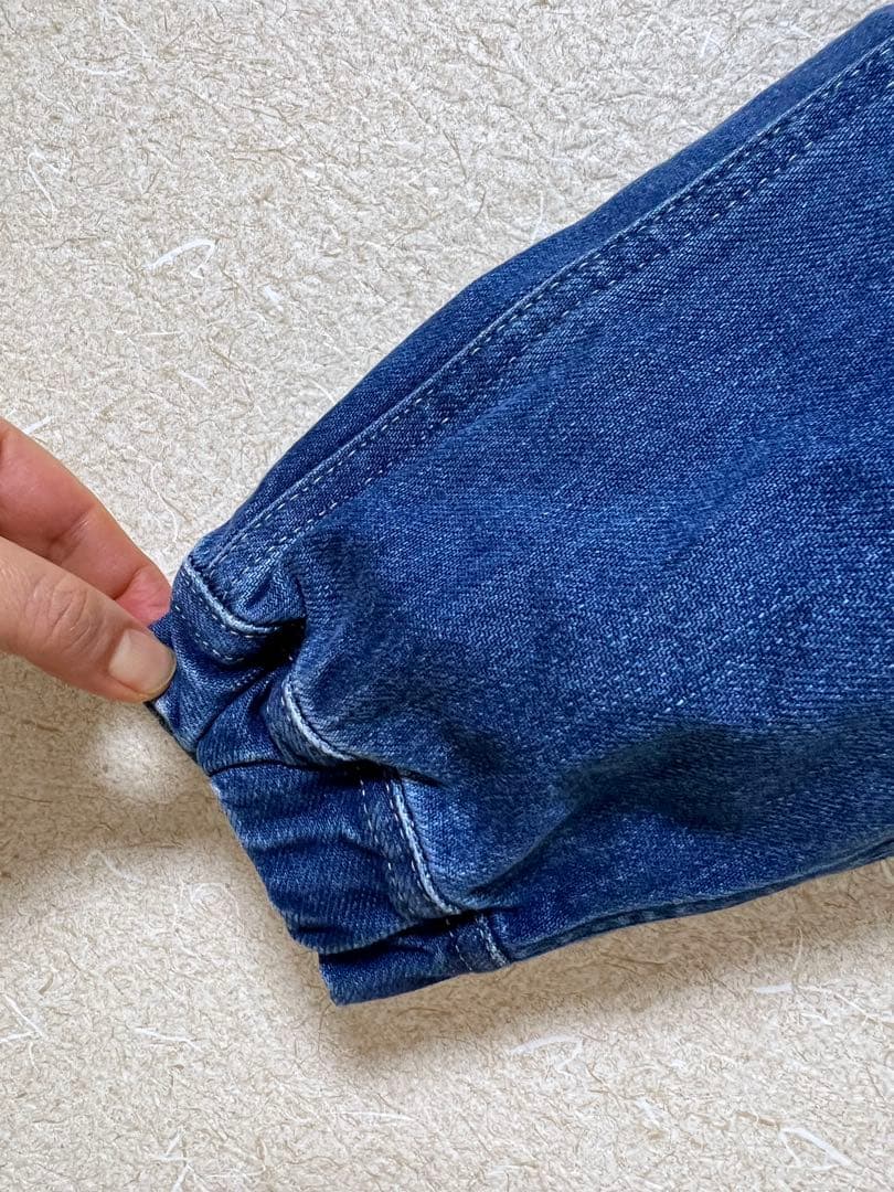 “Veritecoeur”ユニセックスデニムブルゾン・ブリーチ・サイズ1