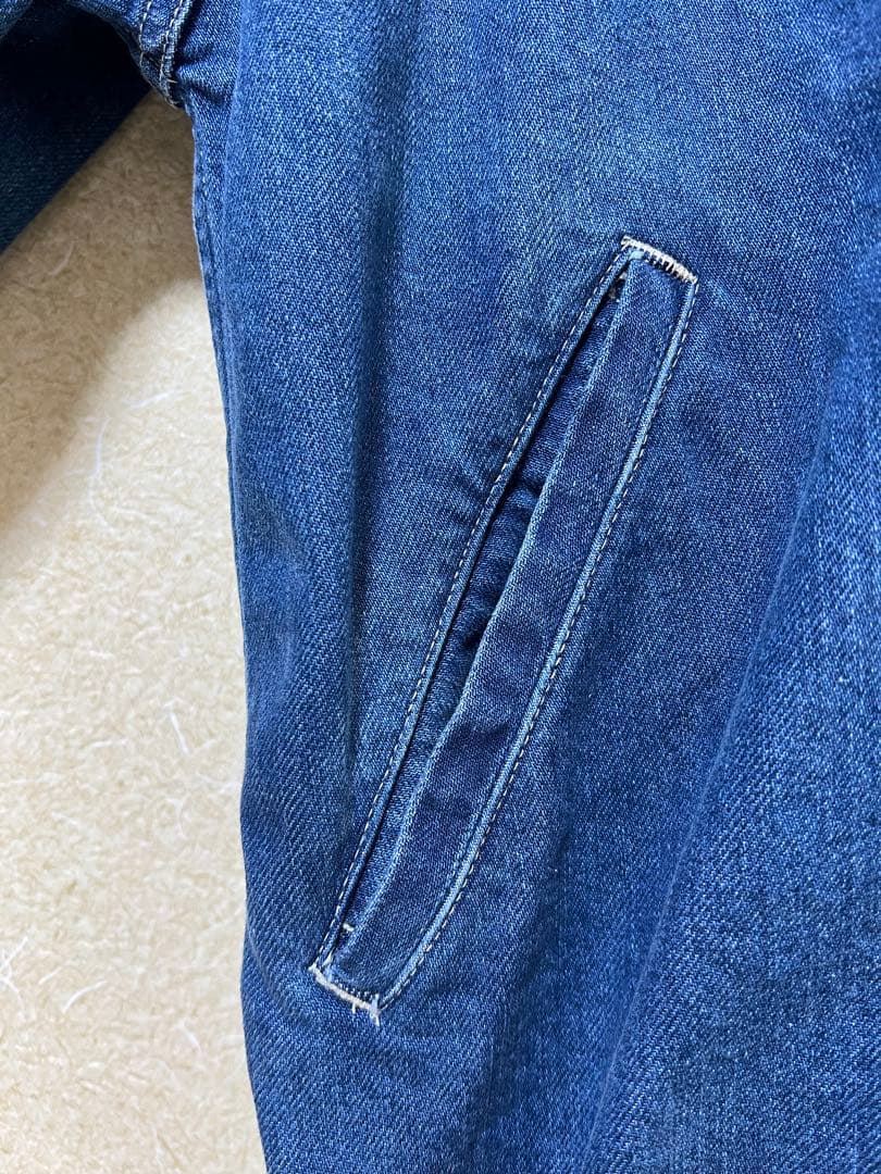 “Veritecoeur”ユニセックスデニムブルゾン・ブリーチ・サイズ1