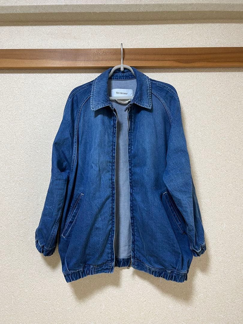 “Veritecoeur”ユニセックスデニムブルゾン・ブリーチ・サイズ1