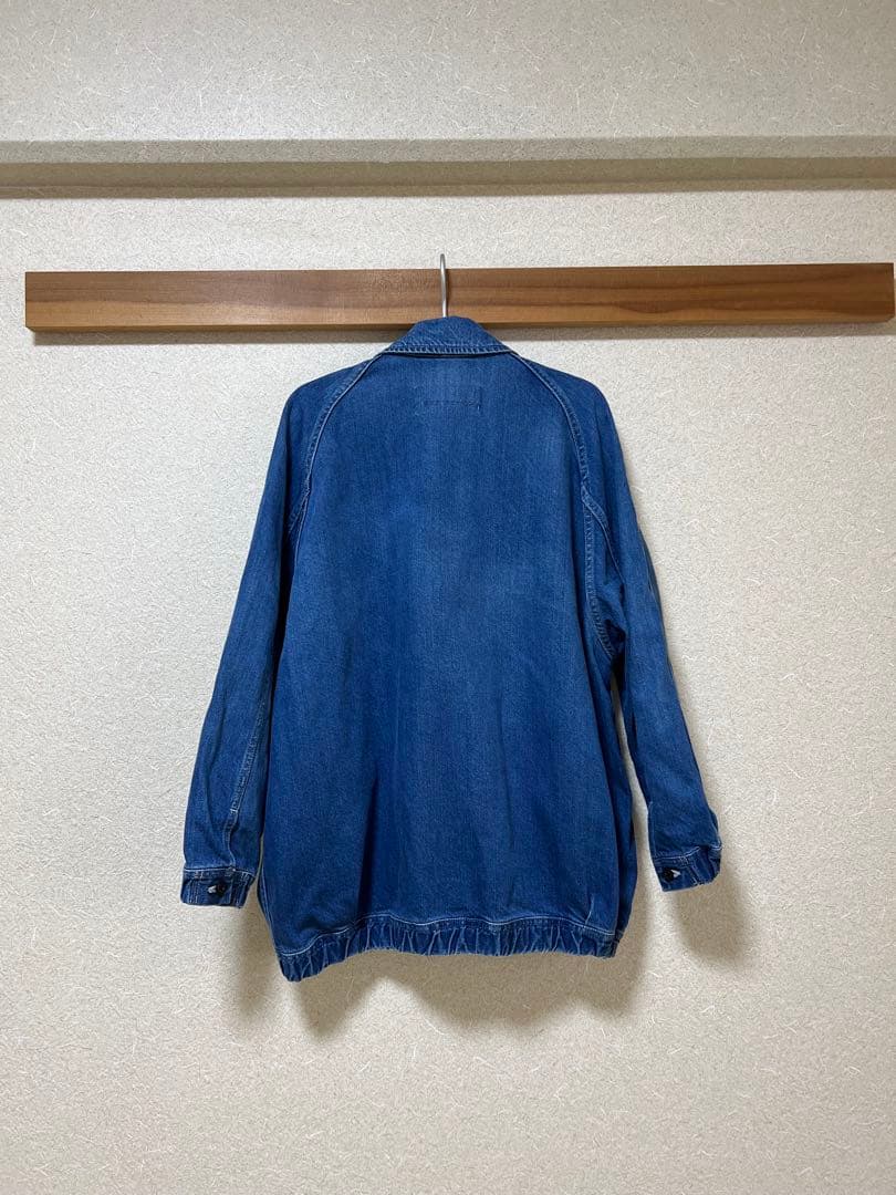“Veritecoeur”ユニセックスデニムブルゾン・ブリーチ・サイズ1