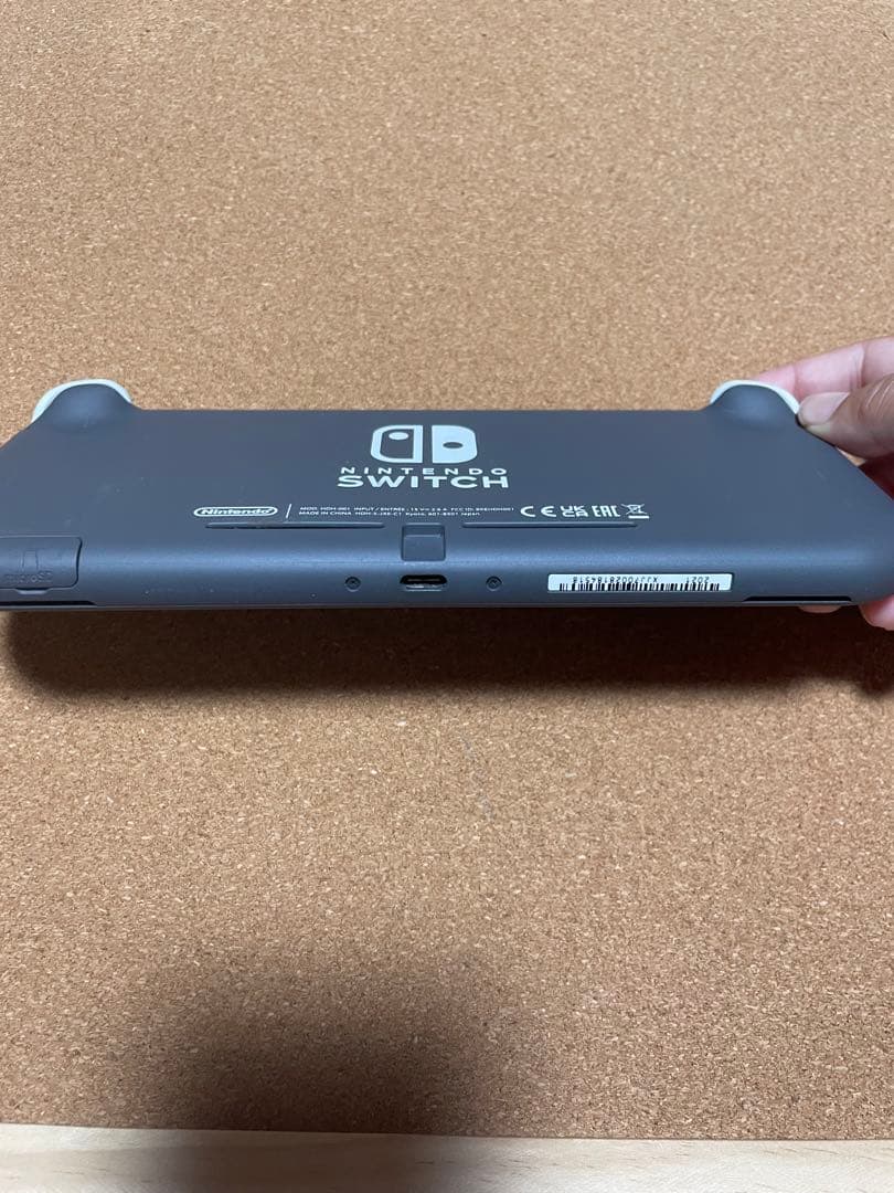 Nintendo Switch Lite グレー 本体　中古品