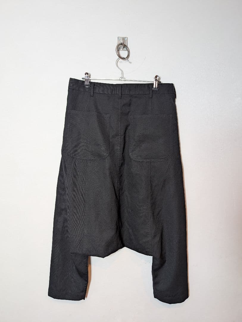 ブラックコムデギャルソン　サルエルパンツ