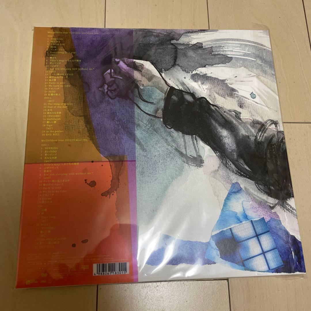 Mr.Children/miss you LIVE DVD〈4枚組〉