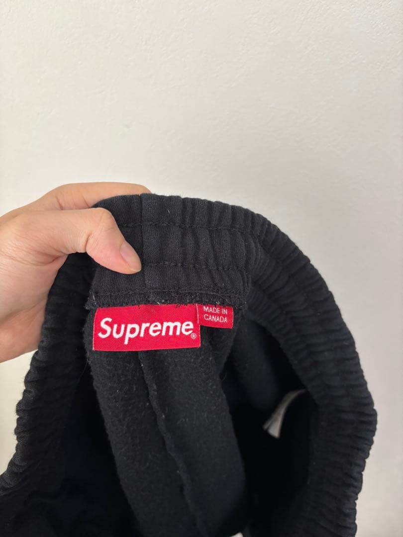 Supreme ブラック カーゴショートパンツ ティモシーシャラメ