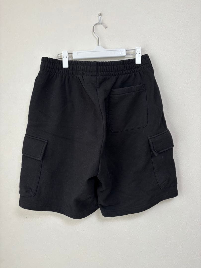 Supreme ブラック カーゴショートパンツ ティモシーシャラメ
