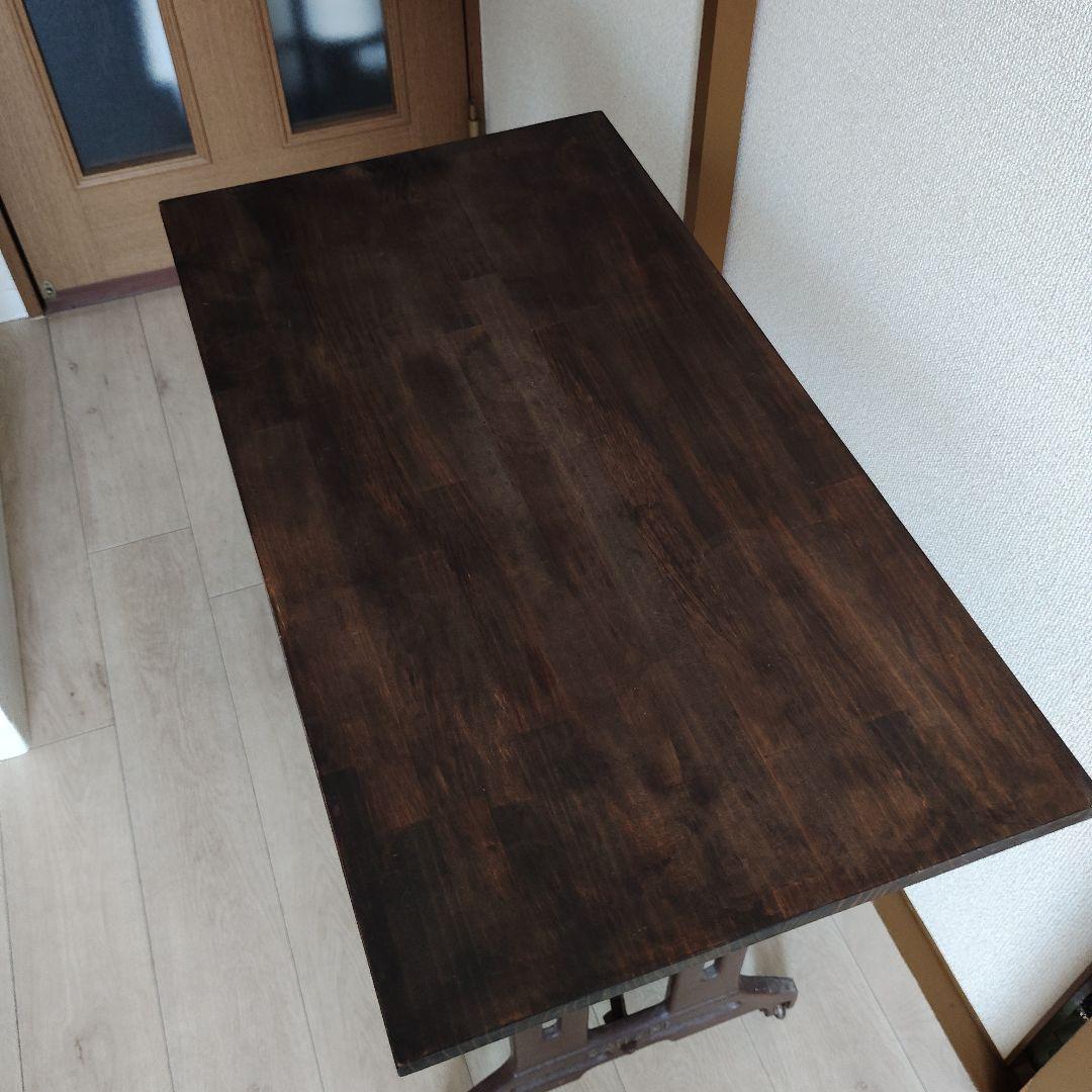 足踏みミシン リメイクテーブル ヴィンテージ アンティーク　昭和レトロ　机